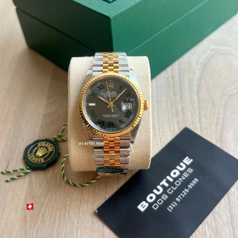 Rolex Datejust - 36mm / Clean - misto ouro