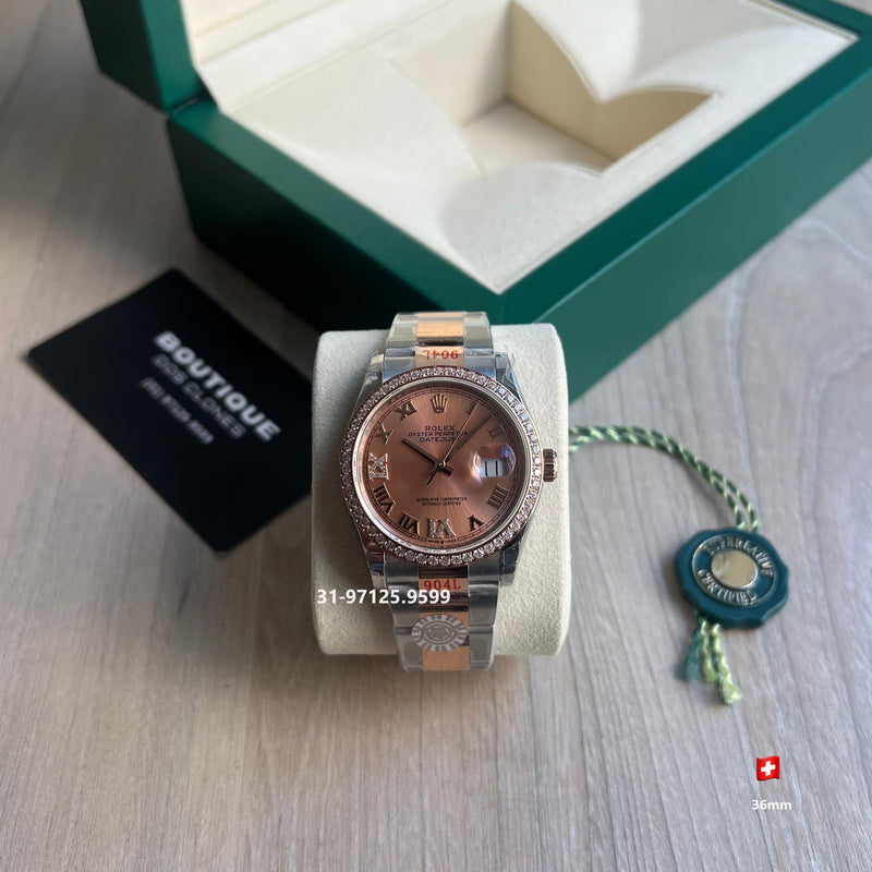 Rolex Datejust - 36mm / misto rose