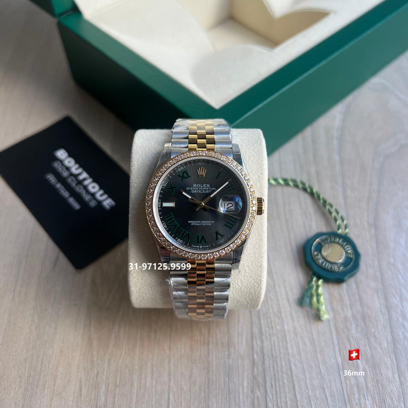 Rolex Datejust - 36mm / misto ouro