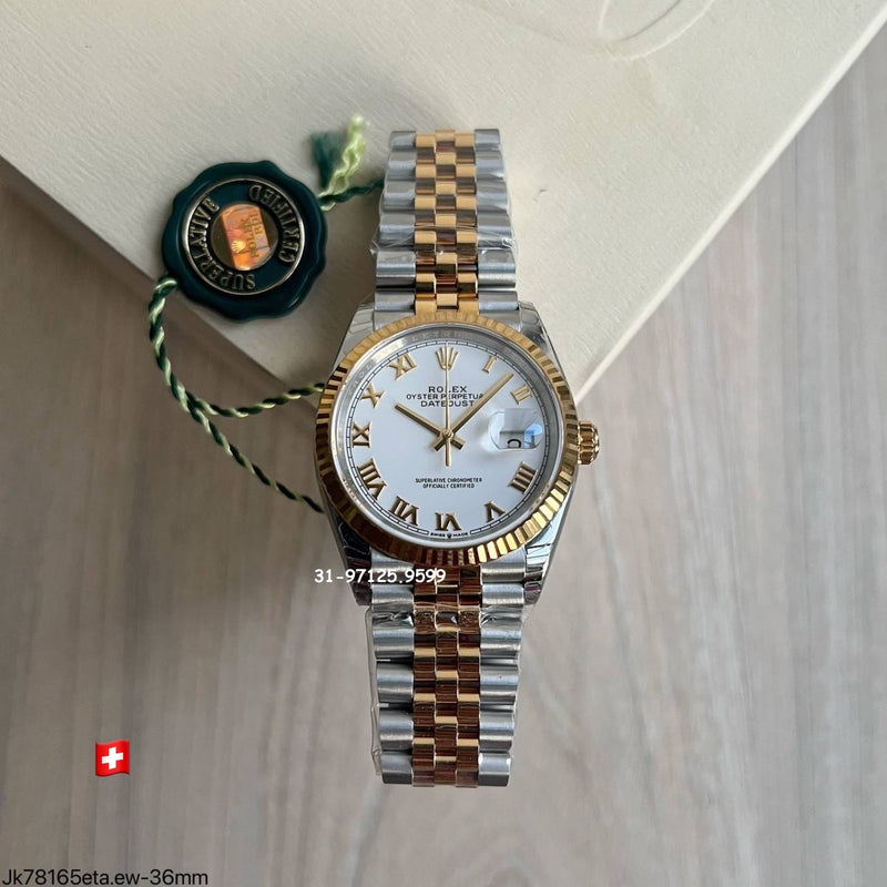 Rolex Datejust - 36mm / Misto Gold