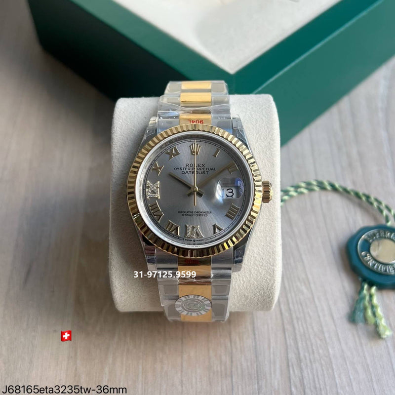 Rolex Datejust - 36mm / misto ouro