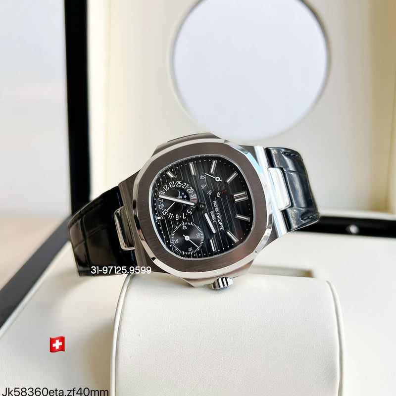 Patek Philippe Nautilus - preto