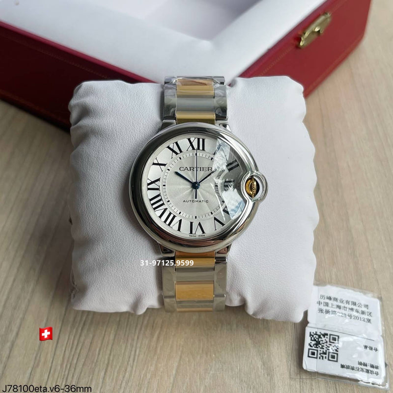 Ballon de Cartier - 36mm / misto gold