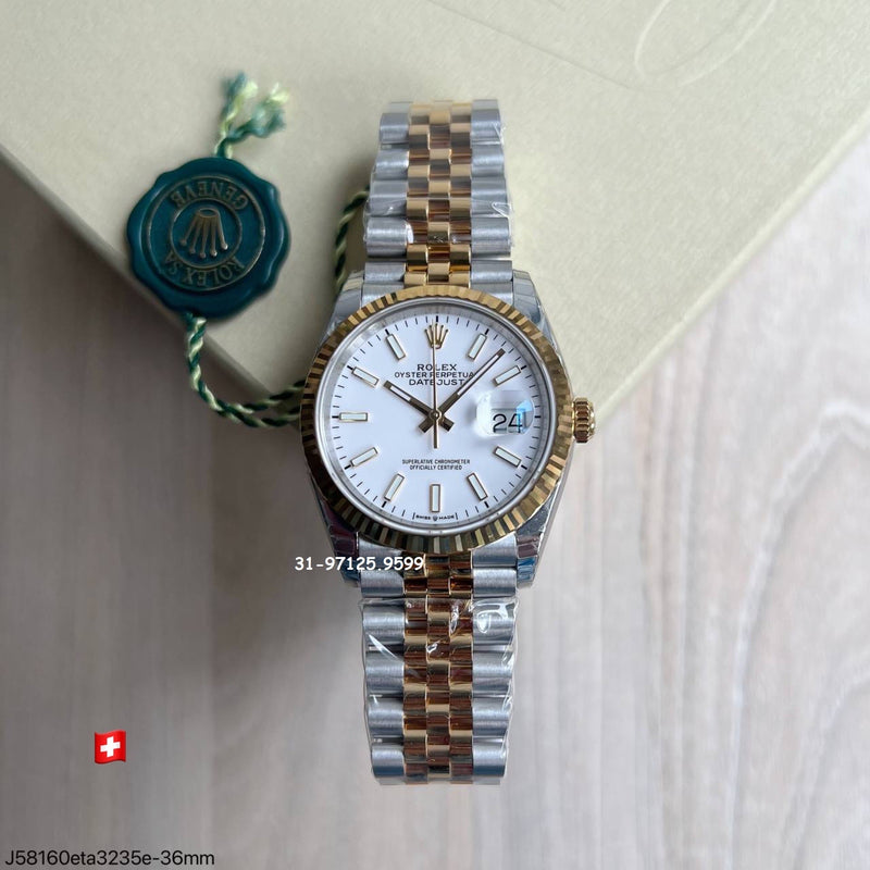 Rolex Datejust - 36mm / Misto Gold